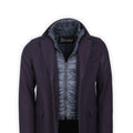 Double Coat - Wool & Polyamide Detachable Bib
