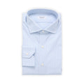 Shirt - Striped Cotton Single Cuff Italian Collar
