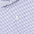 Striped White and Navy Shirt