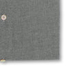 Shirt Chambray Checked With Red Embroideries Single Cuff Italian Collar