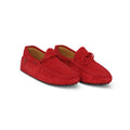 Tod's for Ferrari Loafers in Red Suede