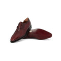 FANTOMAS Laced Derbies in Wineleaf Leather