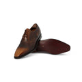 BUCY Laced Derbies in Darl Oak Leather