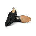 GARNIER Laced Oxfords in Black Patent