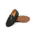 Città Loafers in Black Leather
