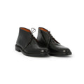 Chukka Boots - Cordovan Leather & Natural Rubber Soles Lace-Ups