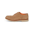 OSCAR Laced Derbies in Beige Suede