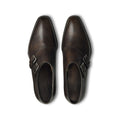 Chapel Monks in Dark Brown Leather