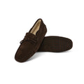 Slippers - Nubuck & Rubber Soles + Sheepskin Interior
