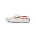 Tod's for Ferrari Loafers in White Leather