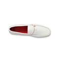 Tod's for Ferrari Loafers in White Leather