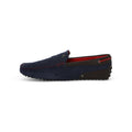 FERRARI Loafers in Royal Blue Suede