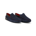 Tod's for Ferrari Loafers in Royal Blue Suede