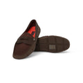 Loafers in Brown Rubber