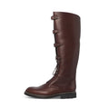 Boots - MILITARY HOM Suportlo & Ravel Rubber Soles Lace-Ups + Belt Buckles