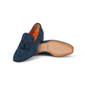 Loafers in Blue Suede