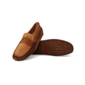 GOMMINI NUOVO Loafers in Beige Suede