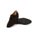 MORNING Derbies in Dark Brown Suede