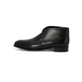 FOWEY Boots in Black Calf Leather