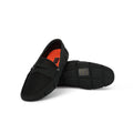 Penny Loafers in Black Rubber