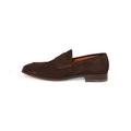Duke Loafers in Dark Brown Suede