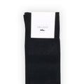 Socks - Long Pur Cotton Plaited