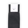 Socks - Long Pur Cotton Plaited