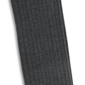Plain Grey and Light Blue Plated Cotton Long Socks