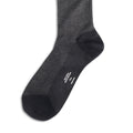 Prince of Wales Navy and Grey Cotton Long Socks