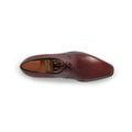 Arca Pullman Laced Derbies in Wine Lees Leather