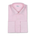 Vichy Pink Double Cuff Shirt