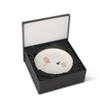 Plate FREEDOM BIRDS White Porcelain Set 4