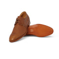 DRIFT Laced Oxfords in Tan Moorland Grained Leather