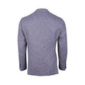 Blazer - Checkered Fleece Wool, Silk & Linen Single Breasted