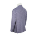 Blazer - Checkered Fleece Wool, Silk & Linen Single Breasted