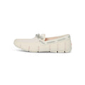 Lace Loafers in White Rubber