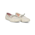 Lace Loafers in White Rubber
