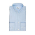 Shirt - AMALFI Small Honeycomb Textured Cotton Polso B Cuff