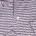 Shirt - MIAMI Striped Cotton Polso B Cuff