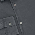Polo-Shirt - Frosted Jersey Cotton Long Sleeves