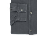 Polo-Shirt - Frosted Jersey Cotton Long Sleeves