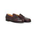 Lopez Loafers in Plum Leather