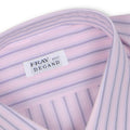 Striped Pink Double Cuff Shirt