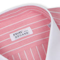 Striped Red Double Cuff Shirt