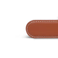Natural Brown Leather Belt