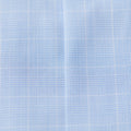 Sky Blue Prince of Wales Check Shirt