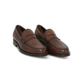 New Boston Loafers in Antique Brown Leather