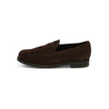 Sheep Lining Loafers in Brown Suede