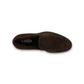 Sheep Lining Loafers in Brown Suede