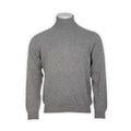 T-shirt Plain Colour Virgin Wool Long Sleeves Crew Neck